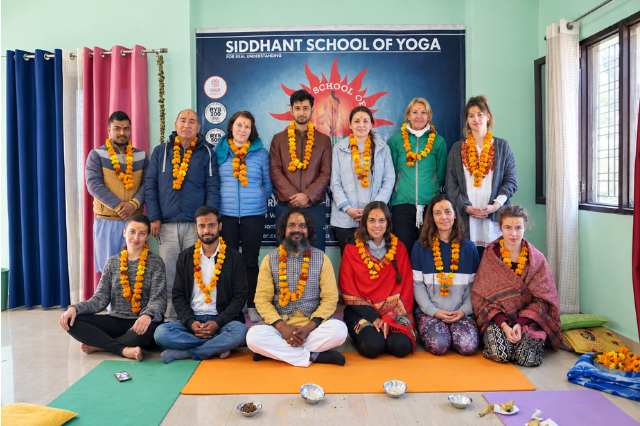 200-Hour Yoga Teacher Training at Siddhant School of Yoga, Rishikesh